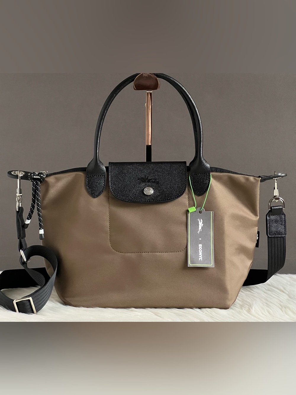 Longchamp Le Pliage Energy S Handbag (Tobacco)